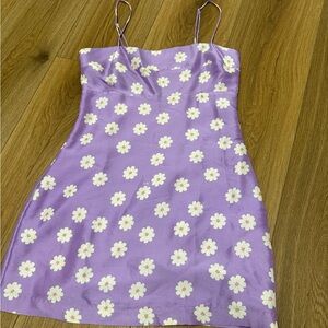 Realisation Par Lavender Floral Dress